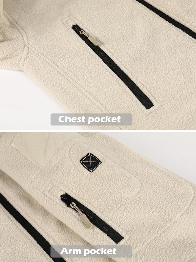 ReFire Gear Men's Warm Military Tactical Sport Fleece Hoodie Jacket