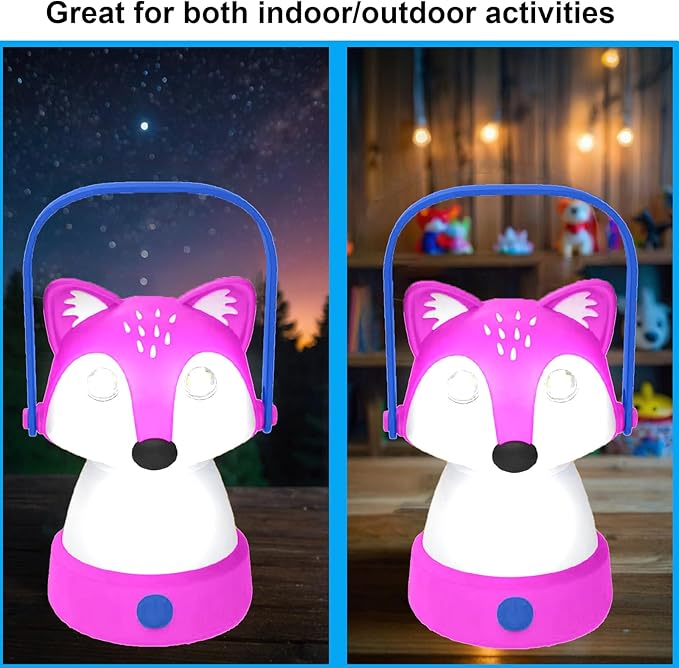 Kids Camping Essentials – LED Kids Lantern and Rechargeable Kids Headlamp Set | Multiple Purposes Kids Nightlight/Flashlight Toys –Holiday, Halloween N Birthday Gifts for Toddlers