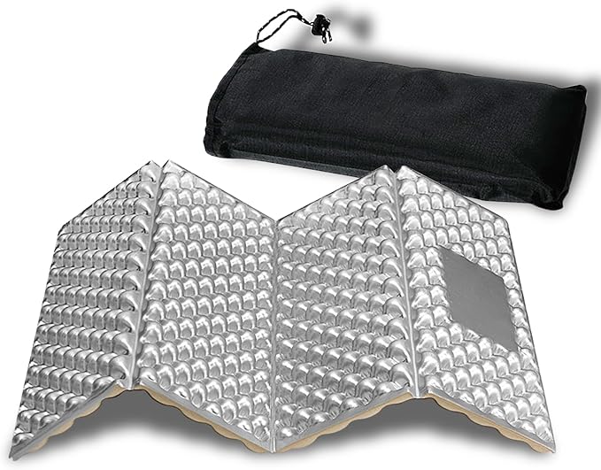 Camping Foldable Sit Pad - Foam Seat Pad for Backpacking