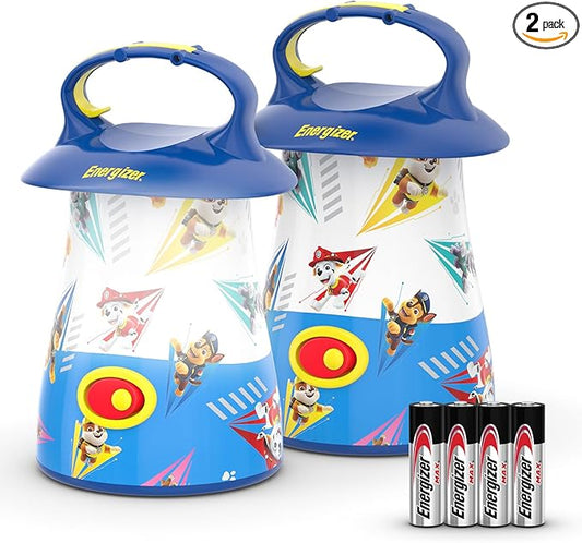 Energizer PAW Patrol Lanterns (2-Pack), Paw Patrol Toys for Boys and Girls, Great Lightweight LED Lantern for Kids (Batteries Included)