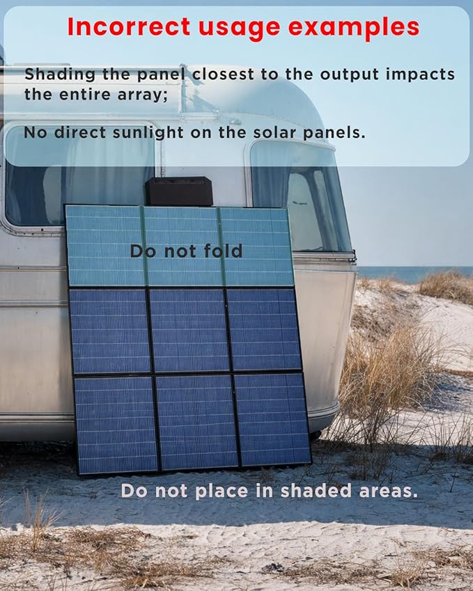 LVYUAN 200W Portable Solar Panel, 24V Foldable Blanket Solar Panel IP64 Waterproof, Upgraded 23% Efficiency for Solar Power Station Generator for Outdoor Camping Backpacking with Anderson Plug