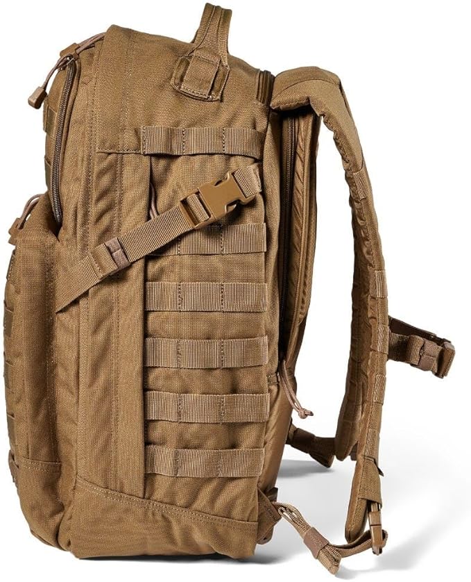 5.11 Tactical Backpack, RUSH 24 2.0 Military Survival Molle Back Pack with Laptop Compartment, 37L, Style 56563ABR/56564ABR