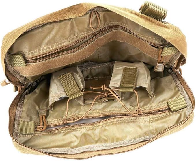 Croogo Universal Hands Free Radio Chest Rig Vest bag Harness Bag Rescue bag Front Pack Pouch Hip hop bag