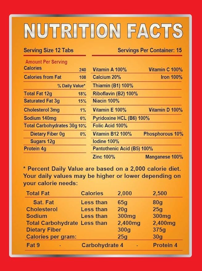 Survival Tabs - 30 Day Survival Food Supply - Gluten Free and Non-GMO 25 Years Shelf Life (2 x 180 tabs/Bottle - Chocolate)