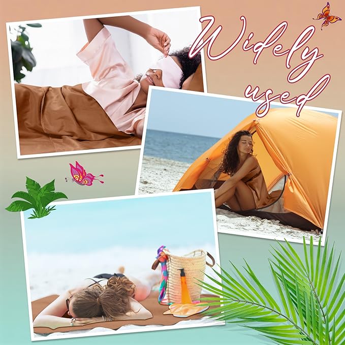 Irenare Self Tan Sleep Sack Reusable Body Self Tanners Lightweight Breathable Tanning Sleeping Sac for Bed Travel Sleeping Bag