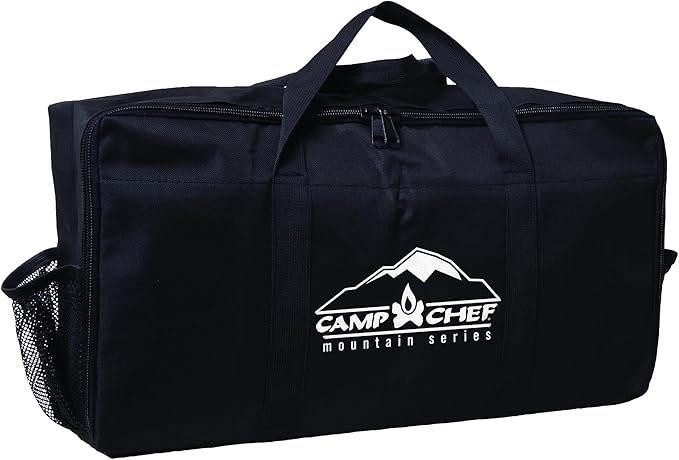 Camp Chef Bag for Compact Cooking System - for Mountain Series Stoves - Easily Store Propane Bottles & Compact Cooking Systems - Carefully Transport Your Camp Stove - Durable, Secure Carry Bag