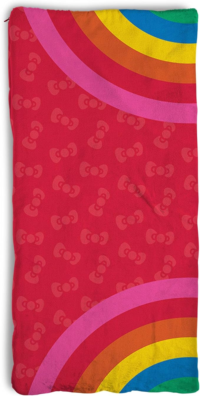 Silk Touch Sherpa Slumber Bag for Boys and Girls, Sleeping Bag with Zipper, 27 x 56 inches