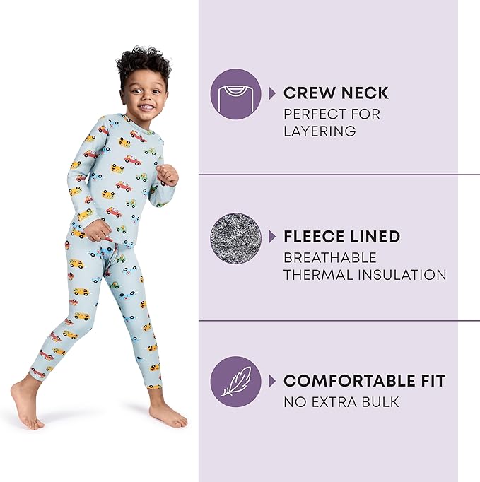Rocky Thermal Underwear for Kids, Boys Thermals, Long Johns Underwear, Base Layer for Cold Weather/Skiing