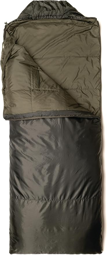 Snugpak Jungle Bag Lightweight Sleeping Bag with Left or Right Side Zip, Compact Travel and Camping Bag