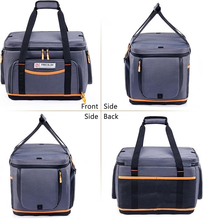 Travel Carrying Case Compatible with Jackery 1000Plus, 1500,1500Pro, 2000 Pro Portable Power Station Storage Case with Molded Hard Bottom,Side Ventilation for Jackery Accessories Solar Generator