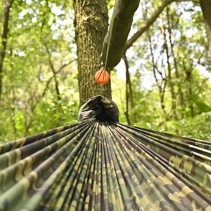 Onewind Premium 12' Camping Double Hammock with Tree Straps and Bug Net for Travel, Camping, Backpacking and Hiking