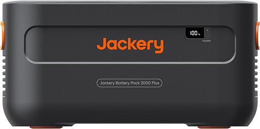 Jackery Expansion Battery Pack 2000 Plus, 2042Wh Extra Expandable LiFePO4 Battery for Portable Power Station Explorer 2000 Plus Series