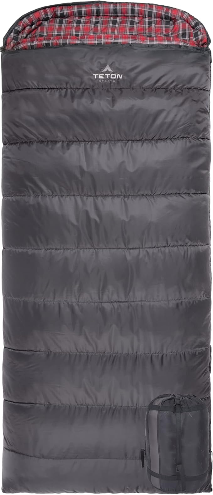 Teton Celsius XL, 25F, 20F, 0F Degree Sleeping Bags, All Weather Warm Sleeping Bag for Adults and Kids, Camping Season, Compression Sack Included