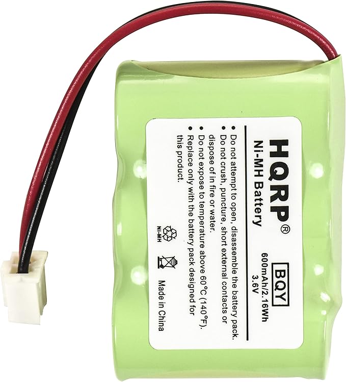 HQRP Battery Compatible with C Crane CC Observer, Solar Observer AM FM Weather Windup Emergency Radio COBS 3-2/3AA