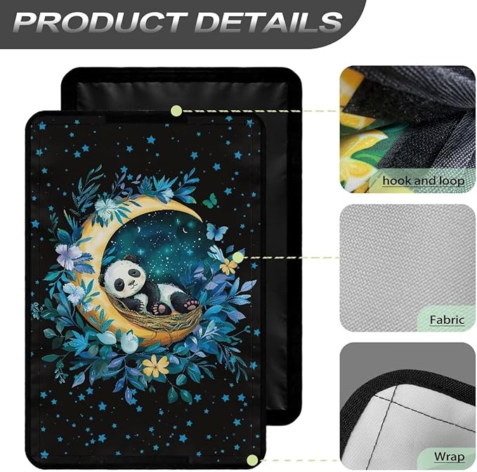 RV Door Window Shade, Panda Moon Universal UV Rays Protection, Side Door Window Shade Protector Reflective Camper Trailer Sun Shade Accessories for Women Men