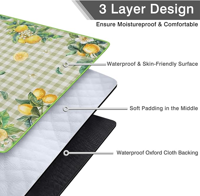 Supfitness Extra Large Picnic Blankets Waterproof Foldable (80"x 80") Boho Beach Blanket Waterproof Sandproof,3-Layer Thicking Mat Outdoor Packable Camping Blanket