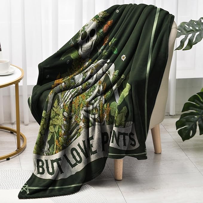 Plant Lady Gifts for Women, Christmas Birthday Gifts for Plant Lover Women, Men - Throw Blankets 60"x50", Gardening Gift for Woman Mom Grandma Friends, Gift for Gardeners
