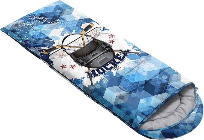 QOOMO Axolotl Cute Camping Sleeping Bags,3 Season Warm & Cool Weather,Lightweight,Waterproof Sleeping Bags for Adults & Kids,Traveling,and Outdoors