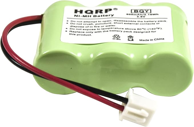 HQRP Battery Compatible with C Crane CC Observer, Solar Observer AM FM Weather Windup Emergency Radio COBS 3-2/3AA