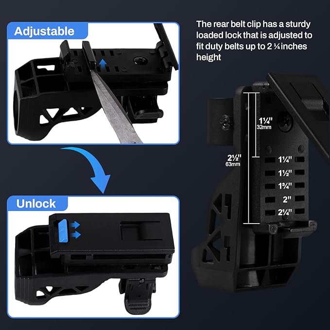 1200 Lumen Tactical Flashlight for Police & Camping, High-Intensity LED Flashlights with Belt Holster, Single Mode Flashlight for Men, Outdoor, Survival Gear