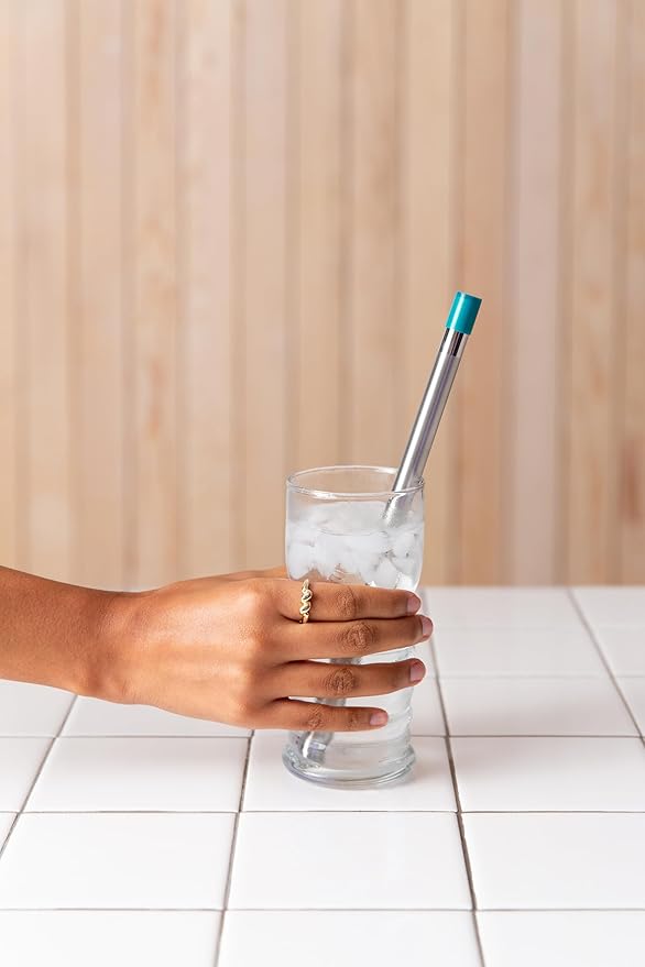 LifeStraw Sip – Reusable Stainless Steel Water Filter Drinking Straw
