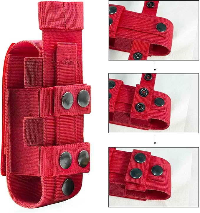 Upgrade 1000D Laser Cut Molle Tourniquet Holder, Heavy Duty Tactical Molle Tourniquet Pouch Holder