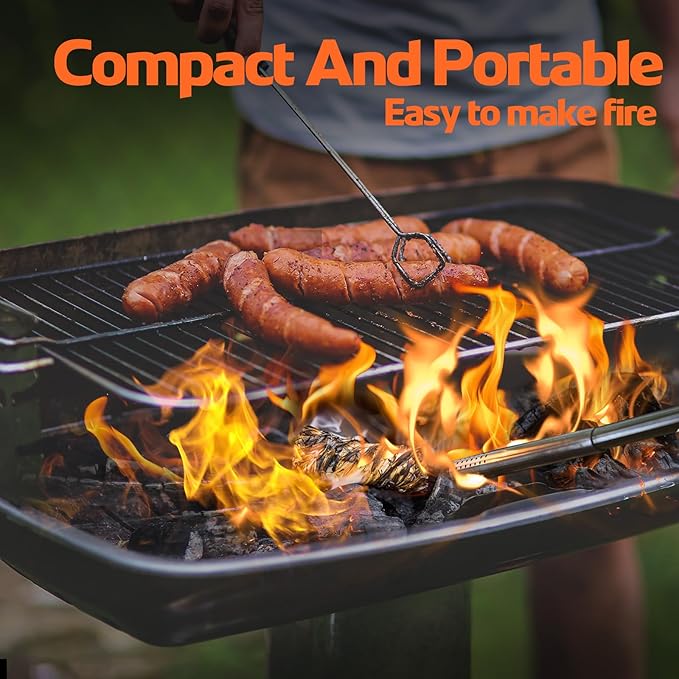 150 PCS Fire Starters for Campfires Grill BBQ Camping Fireplace Fire Pit, Quick Light Wood Charcoal Fire Starter, Waterproof-Natural Fire Starters Camping fire Starter Charcoal Starters