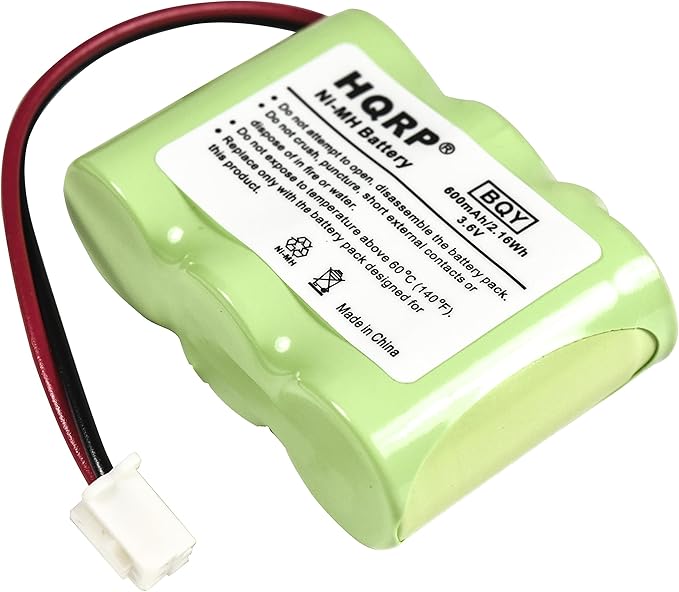HQRP Battery Compatible with C Crane CC Observer, Solar Observer AM FM Weather Windup Emergency Radio COBS 3-2/3AA