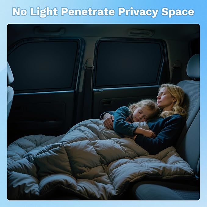 KUST Car Window Shades for 2016-2022 BMW X1 F48 Accessories Windshield Sun Shade Side Rear Window Covers Sunshade Privacy Protection for Camping Blackout UV Block Full Set 10PCS