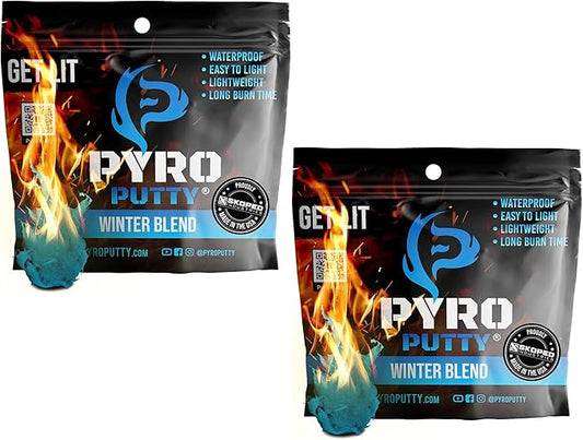 Phone Skope Pyro Putty: Waterproof Survival Fire Starter for Emergency Preparedness, Fire Starters for Campfires - Survival Gear and Supplies