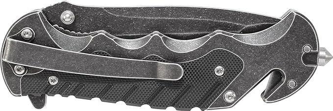 Smith & Wesson Benji 2.5in High Carbon S.S. Folding Keychain Knife with 1.75in Modified Tanto Blade and G10 Handle for Outdoor
