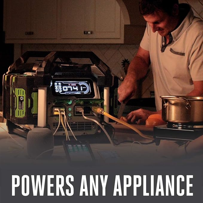 EGO POWER+ Portable Power Station, 3000W, Battery Powered, Inverter Generator for Home and Outdoor, Battery and Charger Not Included - PST3040