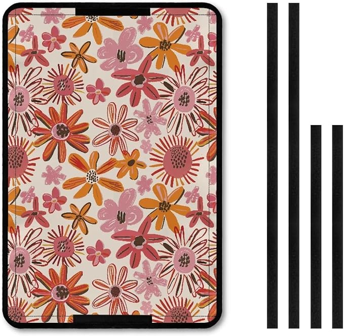 RV Door Window Shade Cover - Flowers RV Blackout Window Cover with UV Protection and Privacy Features, Camper Trailer Sun Shade Accessories for Women Men