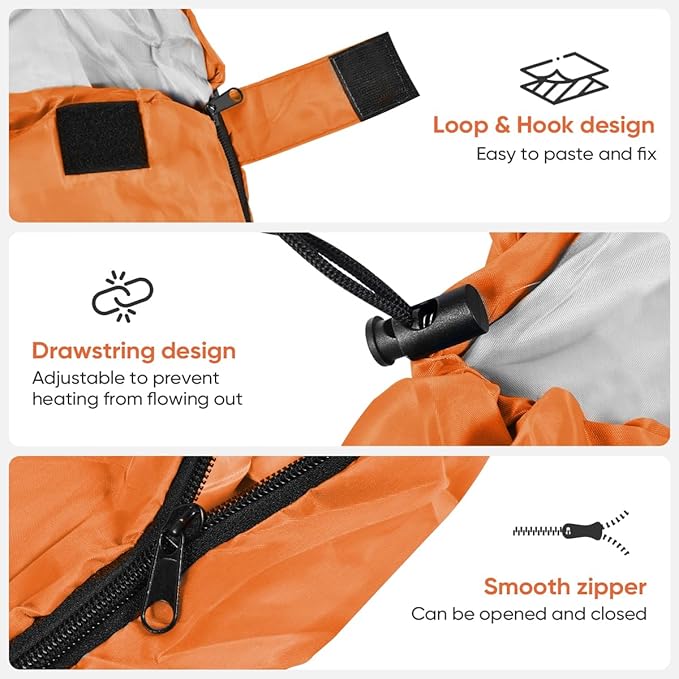 OBTANIM Sleeping Bags Portable Waterproof Camping Sleeping Bag for Adults Kids 4 Seasons Cold Weather or Warm Backpacking Hiking Travel Indoor Outdoor Use