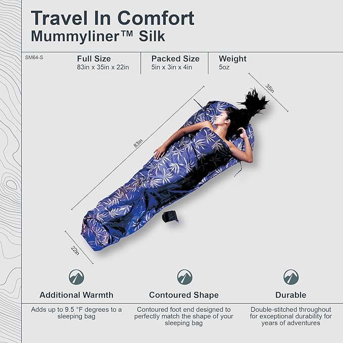 COCOON - Premium - Silk MummyLiner