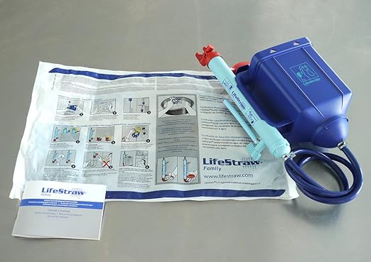 LifeStraw Family 1.0 Water Purifier – Portable Gravity Powered for Emergency Preparedness and Camping