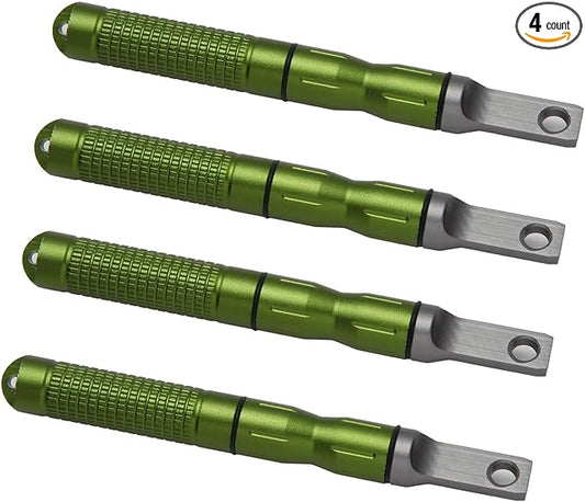 4PCS Ferro Rods Fire Starter Sticks Fire Striker Flint and Steel Fire Starter Kit Survival Flint Fire Steel Spark Magnesium Rod for EDC,Camping,Hiking,Emergency Survival Kits