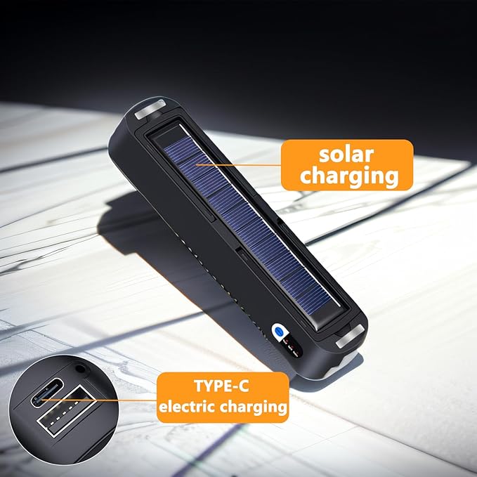 Rechargeable LED Magnetic Work Light Bar 5500mAh,6500K Daylight Portable Emergency Lighting for Home Power Outages,Camping,Automotive Repairs,Under Hood & Workshop(1 Pack)