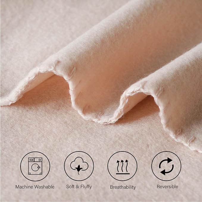 ZYFZCYBL Fleece Throw Blanket Blankets Bulk 6 Pack Soft Lightweight for Cozy Polar Fleece 50 x 60 Solid Pet-Friendly Colorful Bed Sofa Couch Fleece Fabric Travel Wedding Gift（Taupe）