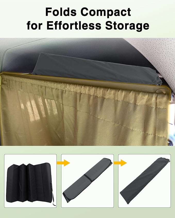 Insulated Blackout Windshield Cover for Privacy & Sun Protection, All-Season Van Life Camping Window Shade, Fit for Ford Transit 150 250 350 Medium/High Roof 2015-2025, Gray