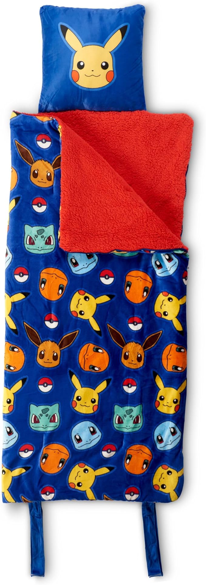 Silk Touch Sherpa Slumber Bag for Boys and Girls, Sleeping Bag with Zipper, 27 x 56 inches