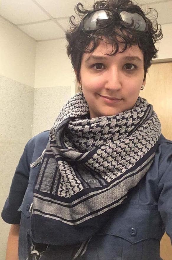 Explore Land Cotton Shemagh Keffiyeh Tactical Desert Scarf Neck Head Wrap with Tassel for Men Women