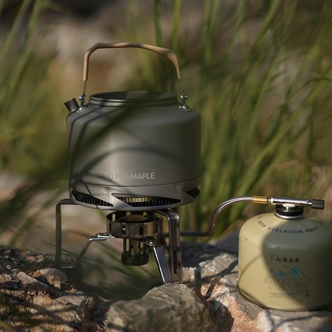 Fire-Maple FMS-125 PRO Gas Stove – Compact High-Powered Backpacking Stove with Wind-Resistant Flame, Stable Detachable Design, Electric Ignition – Lightweight & Durable for Camping & Hiking