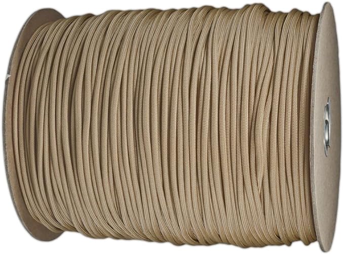 Paracord Planet Paracord (50+ Colors) - 1,000 Foot spools - 250 Foot spools - 100 feet Hank