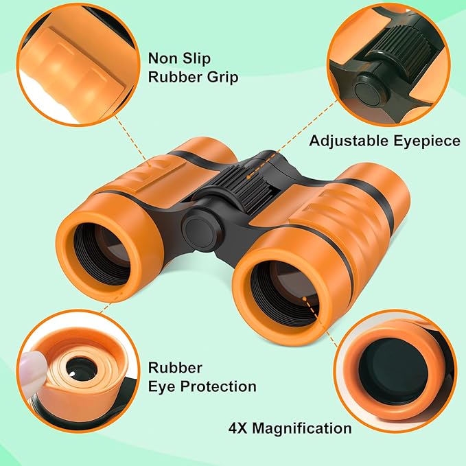 YOPINSAND Kids Explorer Kit & Bug Catcher Kit, Kids Camping Gear for Kids, Outdoor Exploration Set with Vest & Hat, Ideal Outdoor Camping Adventure Toys for Ages 3 4 5 6 7 8 Boys Girls