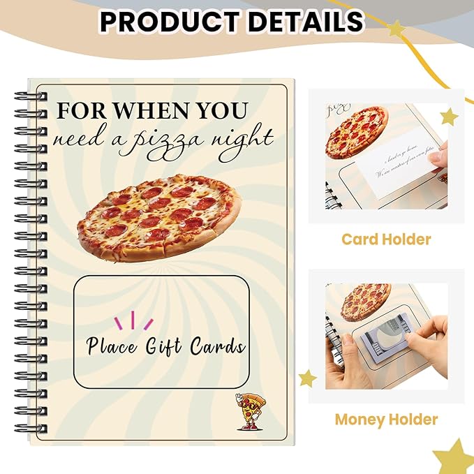 Zhanmai College Gift Card Book 7 x 5 Inch Graduation Gift Card Book 2026 College Survival Booklet Organizer Leaving Home High University School Birthday Care Package Cash Holder(Pastel)