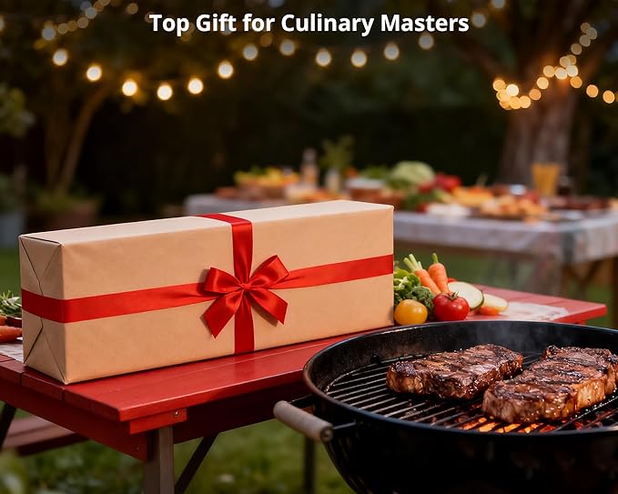 Sondiko Powerful Grill & Cooking Propane Torch L8010, Sous Vide, Campfire Starter, Adjustable Wood Torch Burner for Searing Steak, BBQ, Welding(Red & Black) Propane Tank Not Included