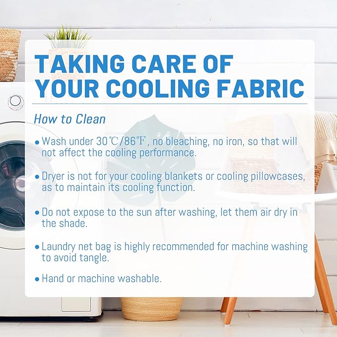 Ailemei Direct 【Upgraded Fabric Cooling Blanket for Hot Sleepers, Twin/Full Size Lightweight Breathable Summer Bed Blankets, Q-Max >0.5 Jade Fiber,Keep Body Cool Hot Flashes Night Sweats,60"x90"