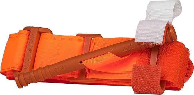 North American Rescue C-A-T Combat Application Tourniquet (Orange) NAR Genuine Gen 7 CAT Military Issued (30-0023)