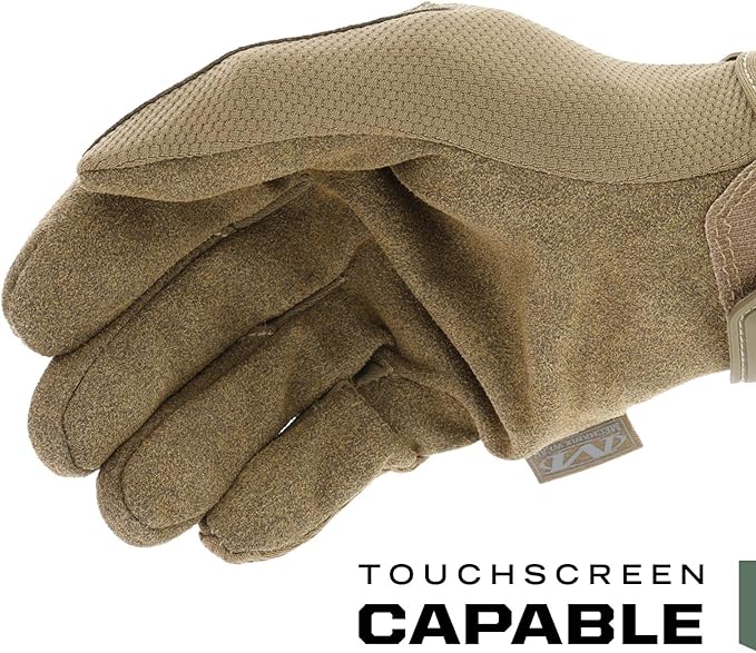 Mechanix Wear Original Tactical Glove - High Performance Anti-Slip Grip Safety Gloves - Impact Resistant & Touchscreen Capable - Medium - Coyote Brown